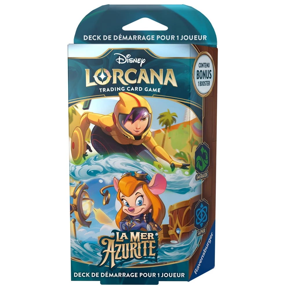 Deck de Démarrage - Disney Lorcana : La Mer Azurite