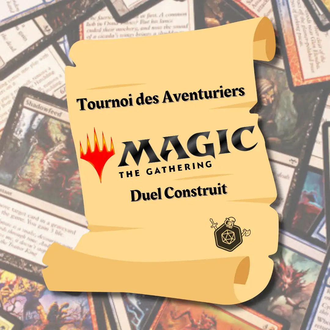 Tournoi des Aventuriers - Magic Commander Booster Scellé