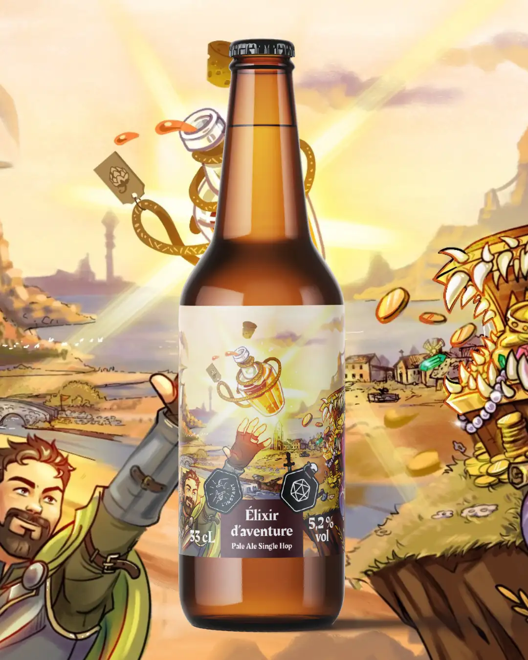 Elixir d'Aventure – Bière Pale Ale 5.2%